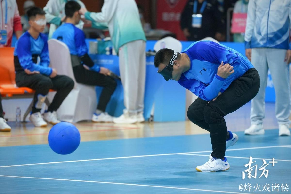 残特奥会盲人门球7日开赛